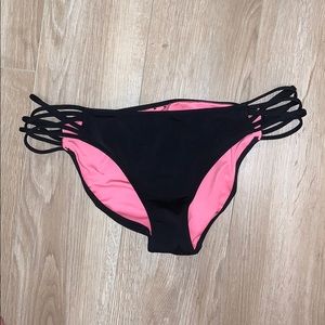 VS PINK Black Bathing Suit Bottoms